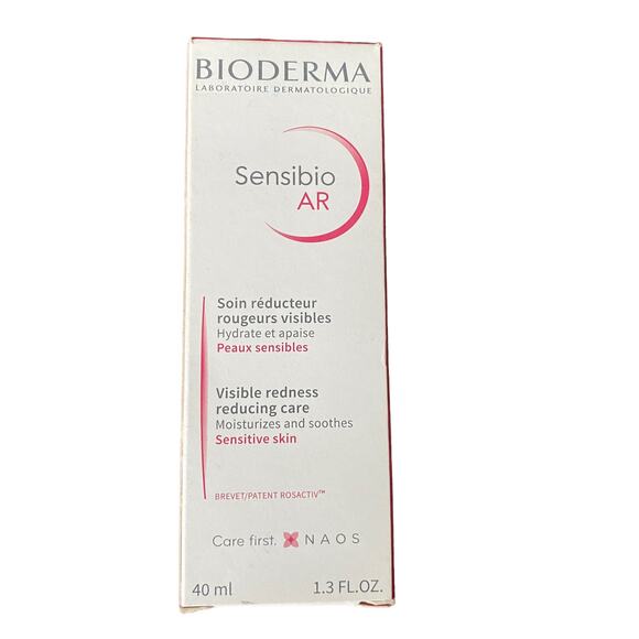 Bioderma Sensibio AR Cream~ Facial Redness Relief, Soothing 1.3 oz exp 03/23 NEW - Picture 1 of 5